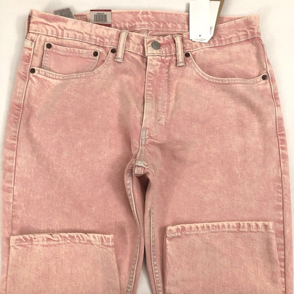 Men’s Levis 511 Sz 34/29 Pink Slim Fit Jeans - Picture 9 of 16